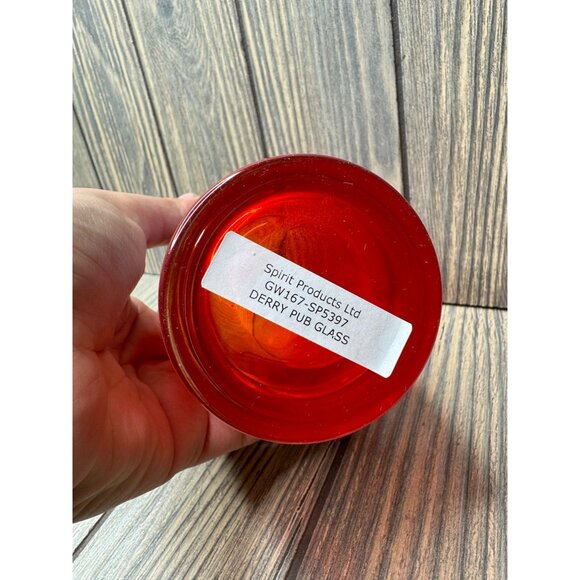 Boise State Broncos University Red Pint Glass - Picture 5 of 5